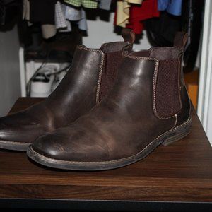 Dark Brown Chelsea Boots Size 13